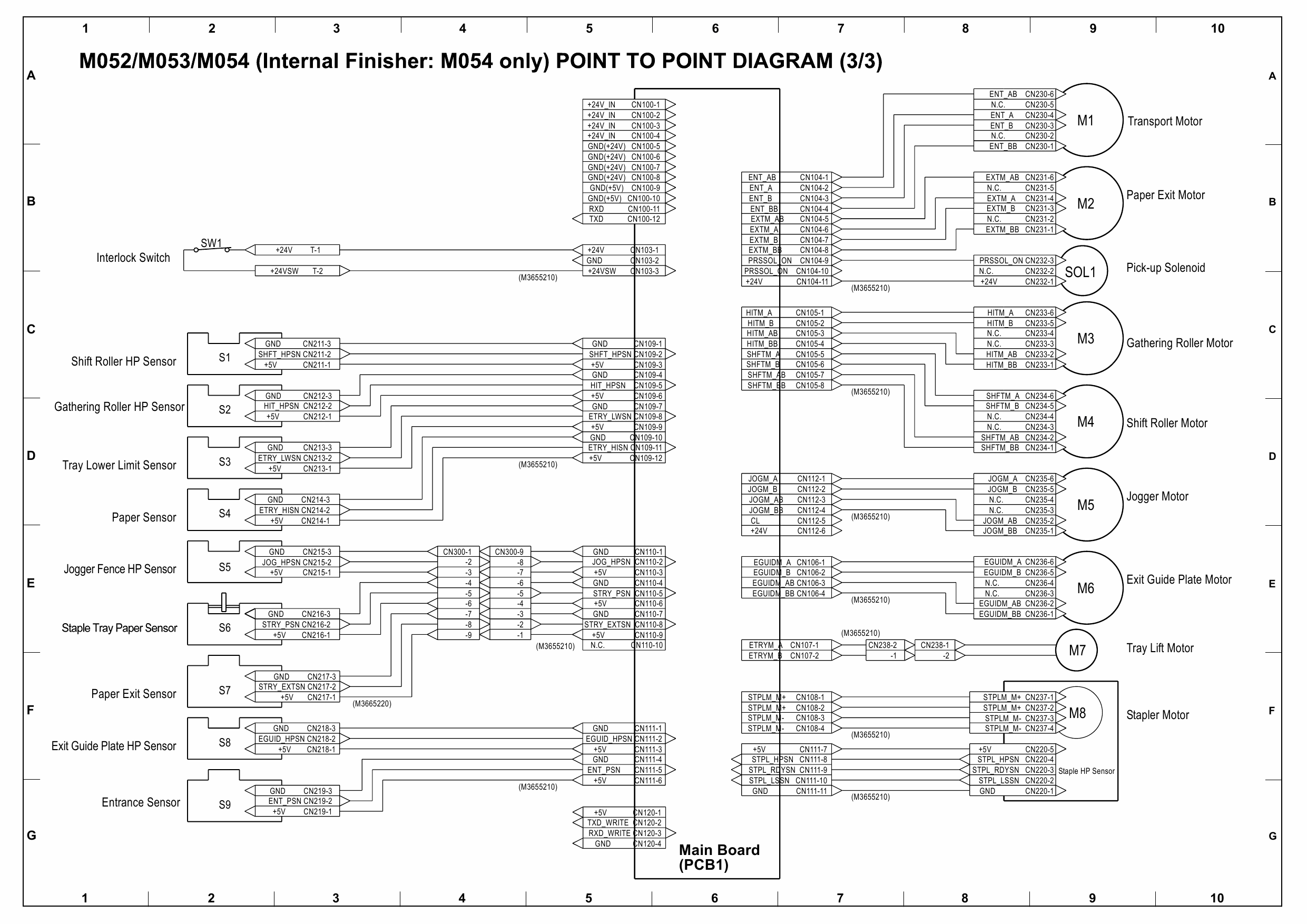 RICOH Aficio SP-5200S 5210SF 5210SR Circuit Diagram-3